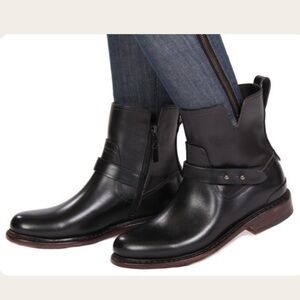 Rag & Bone Ashford Biker Moto ankle boots size 9 leather